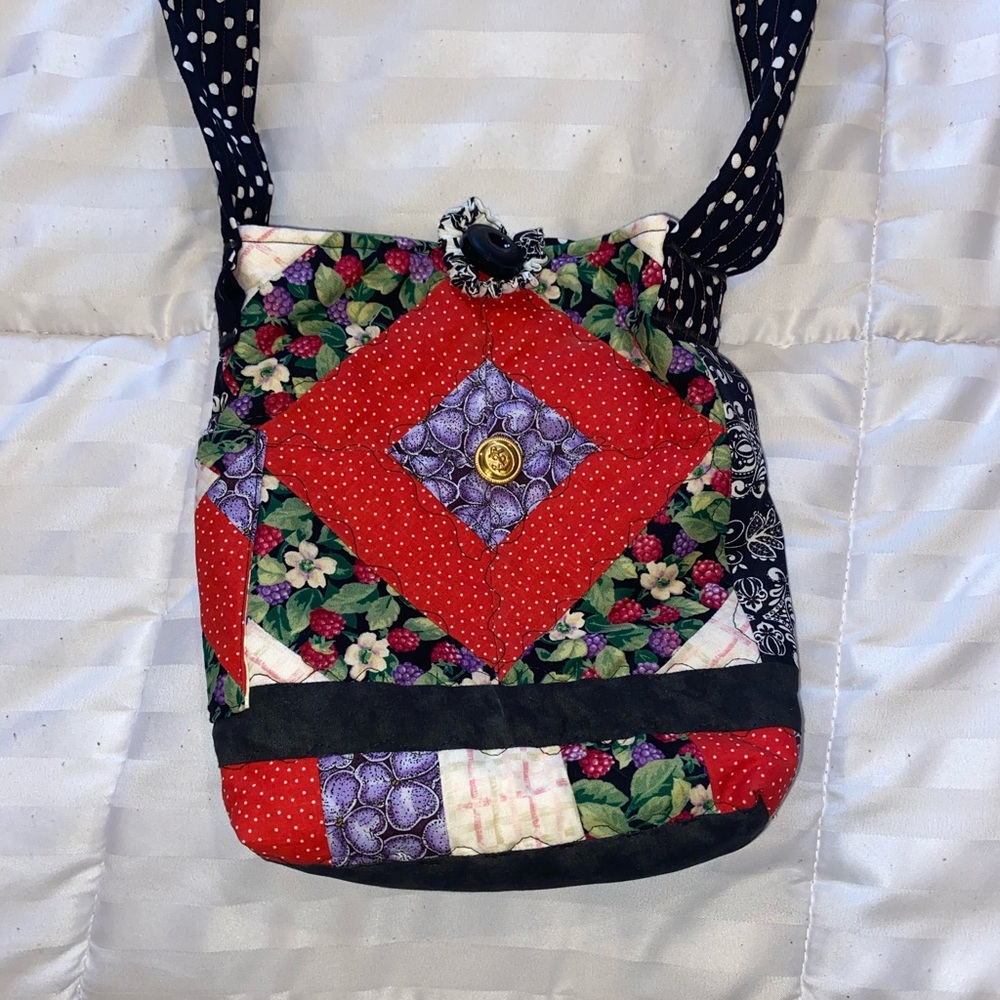 handmade quilt pocketbook